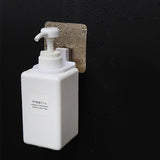 Soap Liquid Hook Self Adhesive Wall Mounted Shower Gel Bottle Rack Shampoo Holder for Bathroom