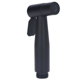 Bidet Sprayer Stainless Steel G1/2 Adjustable Water Pressure Portable Space Saving Easy Installation Handheld Bidet SprayerMatte Black