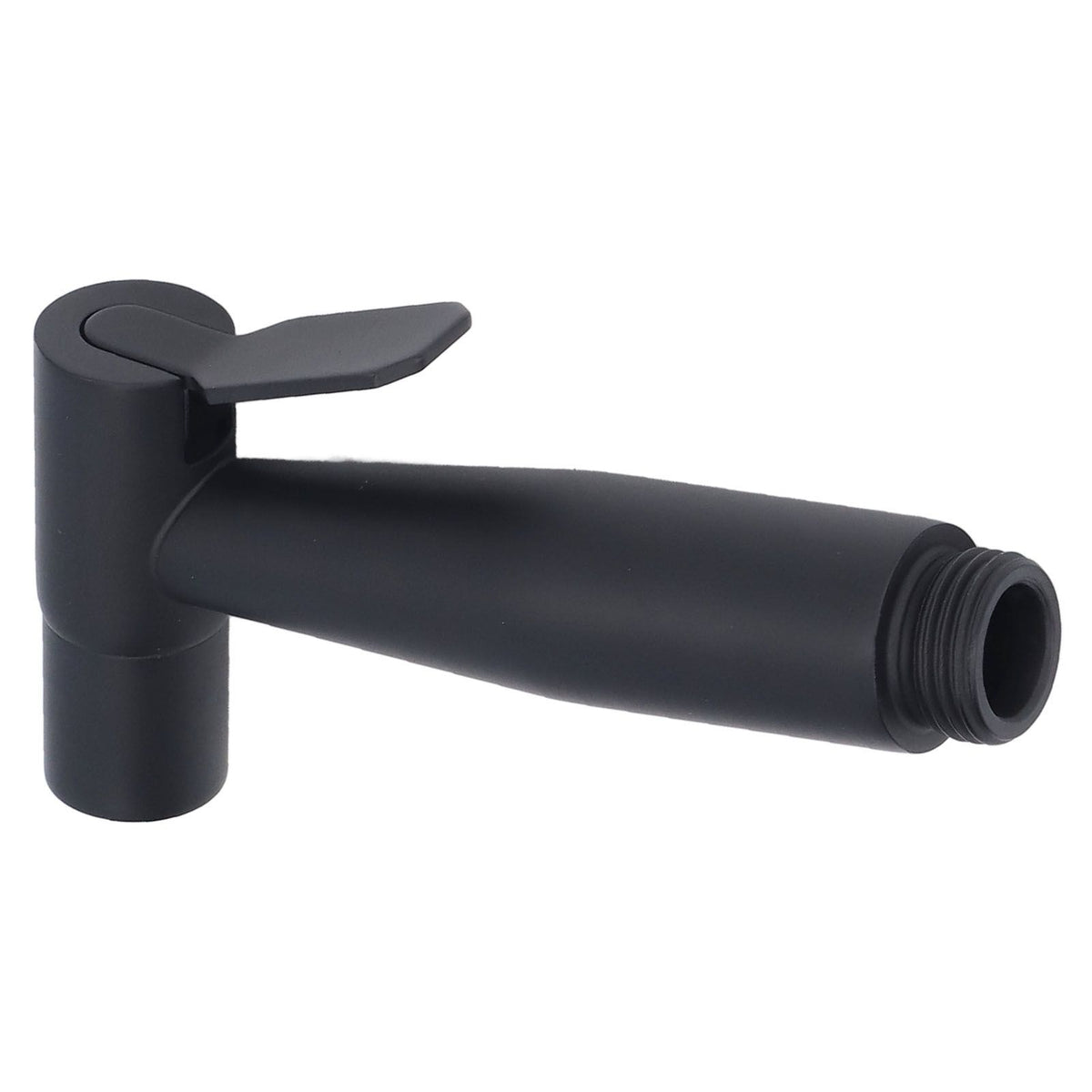 Bidet Sprayer Stainless Steel G1/2 Adjustable Water Pressure Portable Space Saving Easy Installation Handheld Bidet SprayerMatte Black