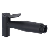 Bidet Sprayer Stainless Steel G1/2 Adjustable Water Pressure Portable Space Saving Easy Installation Handheld Bidet SprayerMatte Black