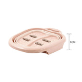Foot Soaking Bath Basin Foldable Portable Roller Design SPA Massage Bucket for Relieving Feet Pain AchesPink