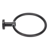 Towel Ring Space Aluminum Modern Round Hand Towel Holder Bath Hardware for Balcony HotelBlack