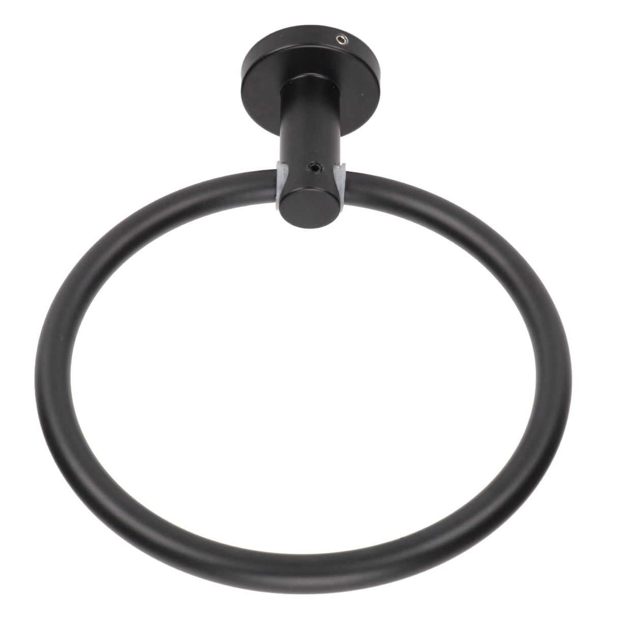 Towel Ring Space Aluminum Modern Round Hand Towel Holder Bath Hardware for Balcony HotelBlack