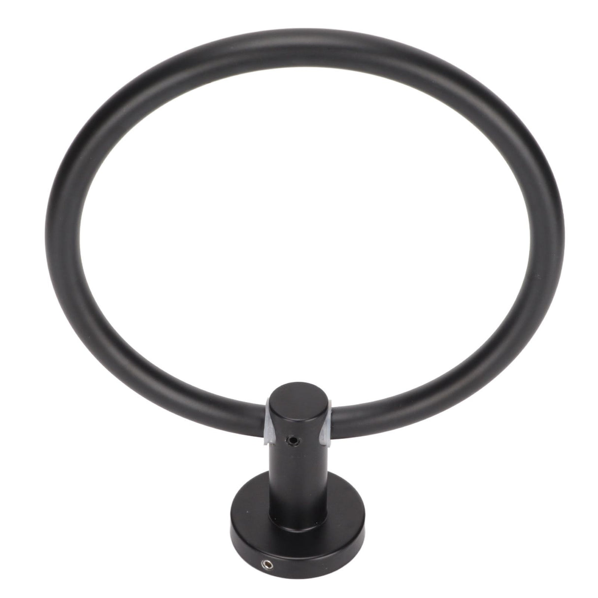 Towel Ring Space Aluminum Modern Round Hand Towel Holder Bath Hardware for Balcony HotelBlack