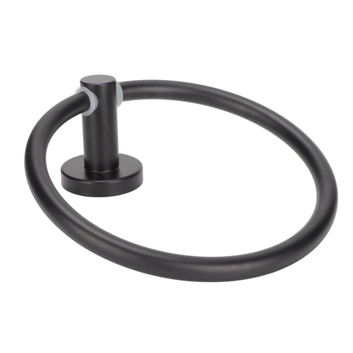 Towel Ring Space Aluminum Modern Round Hand Towel Holder Bath Hardware for Balcony HotelBlack