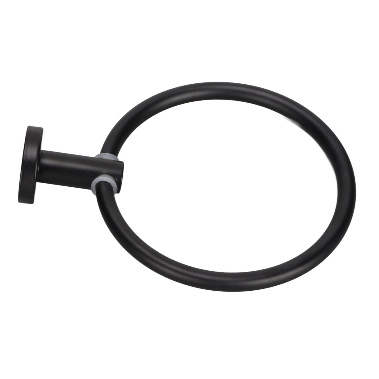 Towel Ring Space Aluminum Modern Round Hand Towel Holder Bath Hardware for Balcony HotelBlack