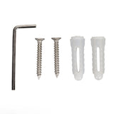 Towel Ring Space Aluminum Modern Round Hand Towel Holder Bath Hardware for Balcony HotelBlack - Extra Image