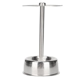 Stainless Steel Toothbrush Holder Organizer Toothpaste Stand Bathroom Organizer Freestand for Makeup Tools - Side View