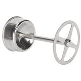 Stainless Steel Toothbrush Holder Organizer Toothpaste Stand Bathroom Organizer Freestand for Makeup Tools