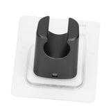 Shower Head Holder Bracket Strong Adhesive Waterproof Punch Free ABS for Bathroom