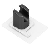 Shower Head Holder Bracket Strong Adhesive Waterproof Punch Free ABS for Bathroom - Rear View