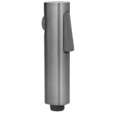 Handheld Bidet Shower Sprayer G1/2 Male Thread Ergonomic Toilet Shower Head with Adjustable Water Pressure Grey