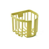 Toilet Paper Holder Wall Mounted Toilet Paper Basket Heavy Duty Bathroom Storage Rack for HouseholdYellow