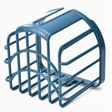 Toilet Paper Holder Wall Mounted Toilet Paper Basket Heavy Duty Bathroom Storage Rack for HouseholdBlue