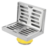 Corner Floor Drain L Shape Stainless Steel Wear Resistant Durable Corrosion Resistant Widely Used L Shaped Drain