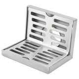 Corner Floor Drain L Shape Stainless Steel Wear Resistant Durable Corrosion Resistant Widely Used L Shaped Drain - Rear View