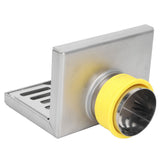 Corner Floor Drain L Shape Stainless Steel Wear Resistant Durable Corrosion Resistant Widely Used L Shaped Drain - Low Angle