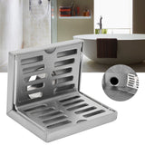 Corner Floor Drain L Shape Stainless Steel Wear Resistant Durable Corrosion Resistant Widely Used L Shaped Drain