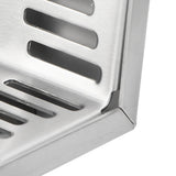 Corner Floor Drain L Shape Stainless Steel Wear Resistant Durable Corrosion Resistant Widely Used L Shaped Drain