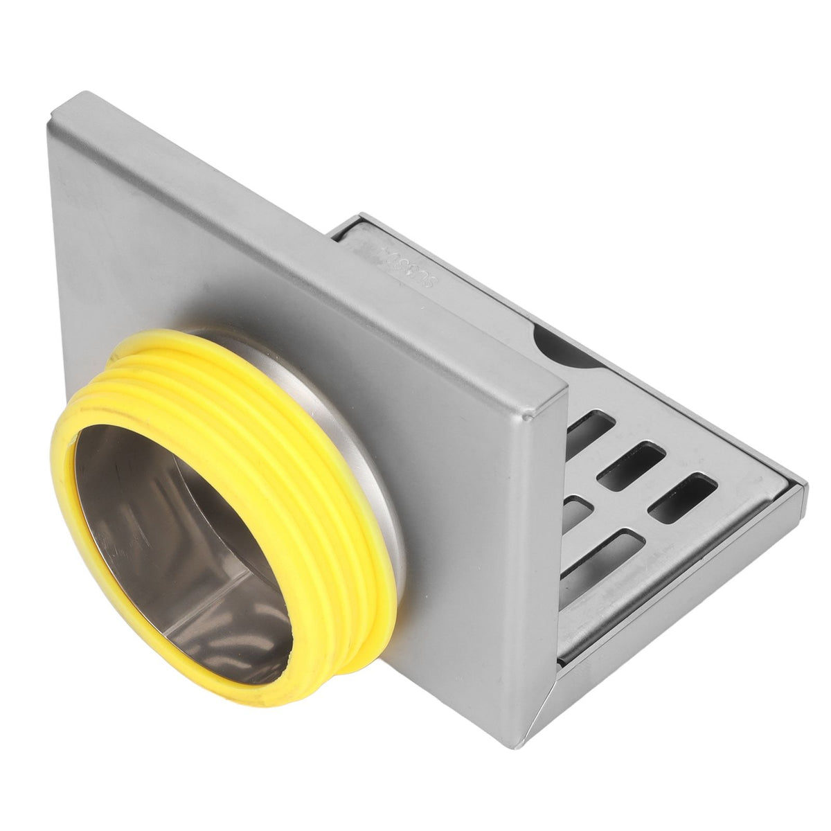 Corner Floor Drain L Shaped Surfaces Drawing Process Corrosion Resistant Anti Rust Side Floor Drain for 2.3in Pipes