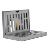Corner Floor Drain L Shaped Surfaces Drawing Process Corrosion Resistant Anti Rust Side Floor Drain for 2.3in Pipes