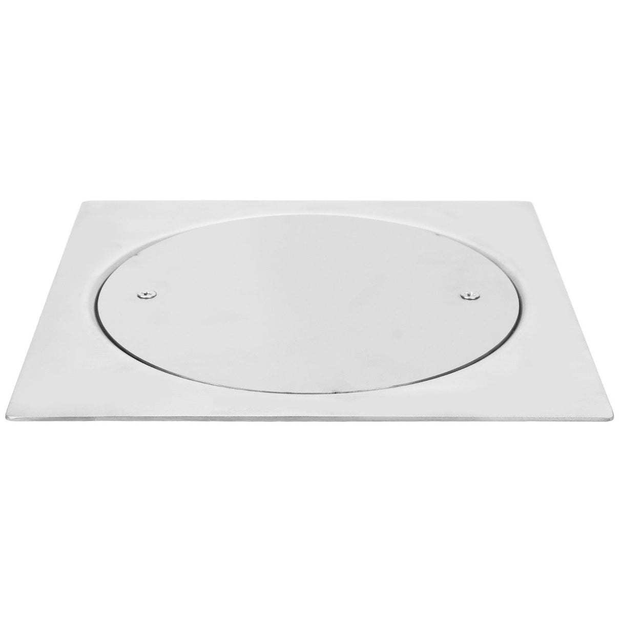 Floor Drain 20 X 20cm Stainless Steel Corrosion Resistant Screw Fixation Easy Installation Well Sealed Floor Strainer