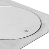 Floor Drain 20 X 20cm Stainless Steel Corrosion Resistant Screw Fixation Easy Installation Well Sealed Floor Strainer - Extra Image