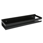 Bathroom Rack Black Large Storage Space Waterproof Strong Bearing Capacity Hotel Shelf Set 40x10x6cm, Waterproof