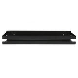 Bathroom Rack Black Large Storage Space Waterproof Strong Bearing Capacity Hotel Shelf Set 40x10x6cm - Extra Image