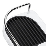 Shower Caddy Punching Free Installation Maximum Load 15kg Height Adjustable Hollow Design Bathroom Storage Rack