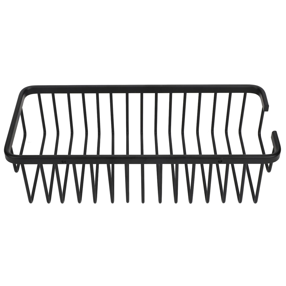 Wall Storage Rack Space Aluminum Rust Proof Large Capacity Kitchen Spice Organize Basket for Bathroom Beauty Salon