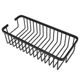 Wall Storage Rack Space Aluminum Rust Proof Large Capacity Kitchen Spice Organize Basket for Bathroom Beauty Salon
