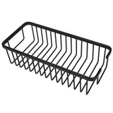 Wall Storage Rack Space Aluminum Rust Proof Large Capacity Kitchen Spice Organize Basket for Bathroom Beauty Salon