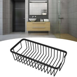Wall Storage Rack Space Aluminum Rust Proof Large Capacity Kitchen Spice Organize Basket for Bathroom Beauty Salon - Extra Image