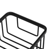 Wall Storage Rack Space Aluminum Rust Proof Large Capacity Kitchen Spice Organize Basket for Bathroom Beauty Salon - Extra Image