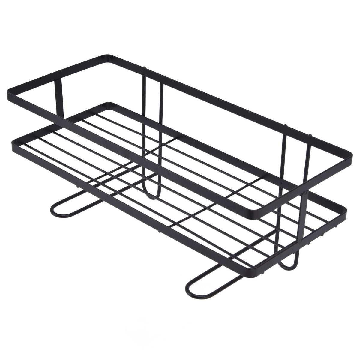 Bathroom Over The Toilet Storage Shelf Space Saver Punch Free Bathroom Storage OrganizerBlack