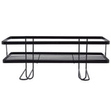 Bathroom Over The Toilet Storage Shelf Space Saver Punch Free Bathroom Storage OrganizerBlack