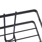 Bathroom Over The Toilet Storage Shelf Space Saver Punch Free Bathroom Storage OrganizerBlack - Extra Image