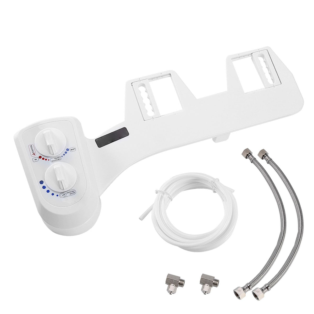 Intelligent Toilet Bidet Set with Dual Rotate Knob Non Electric Self Cleaning Single Nozzle Bidet Toilet AttachmentG1/2