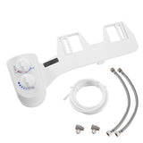 Intelligent Toilet Bidet Set with Dual Rotate Knob Non Electric Self Cleaning Single Nozzle Bidet Toilet AttachmentG1/2