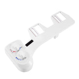 Intelligent Toilet Bidet Set with Dual Rotate Knob Non Electric Self Cleaning Single Nozzle Bidet Toilet AttachmentG1/2 - Front View