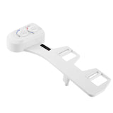Intelligent Toilet Bidet Set with Dual Rotate Knob Non Electric Self Cleaning Single Nozzle Bidet Toilet AttachmentG1/2