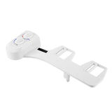 Intelligent Toilet Bidet Set with Dual Rotate Knob Non Electric Self Cleaning Single Nozzle Bidet Toilet AttachmentG1/2