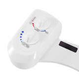 Intelligent Toilet Bidet Set with Dual Rotate Knob Non Electric Self Cleaning Single Nozzle Bidet Toilet AttachmentG1/2 - Extra Image