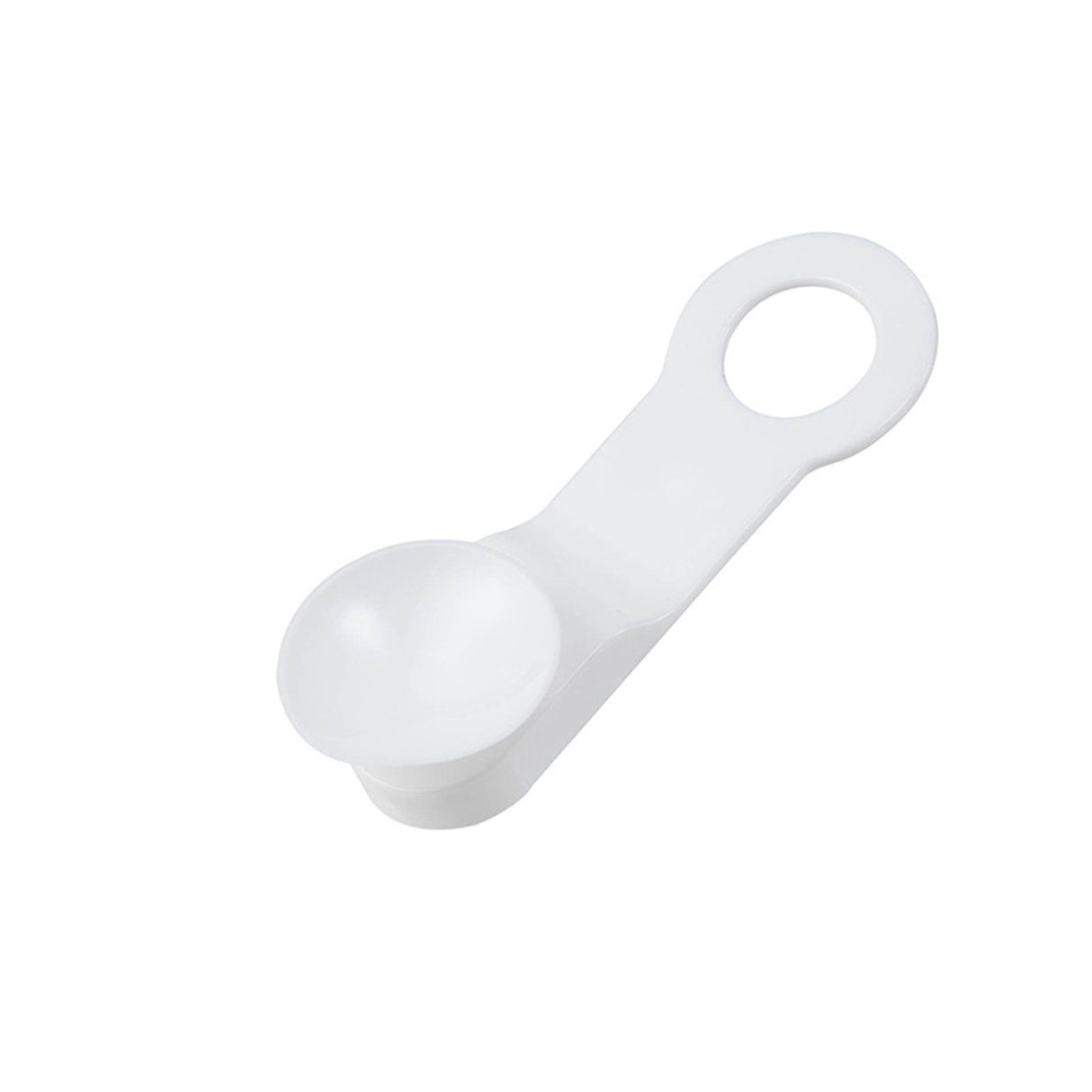 2Pcs Toilet Lid Lifter TPR Washable Reusable Toilet Cover Handle Seats Lift Tool Bathroom AccessoriesWhite
