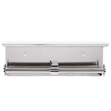 Toilet Paper Holder Dual End Wall Mounted Toilet Roll Holder 304 Stainless Steel for Bathroom Kitchen