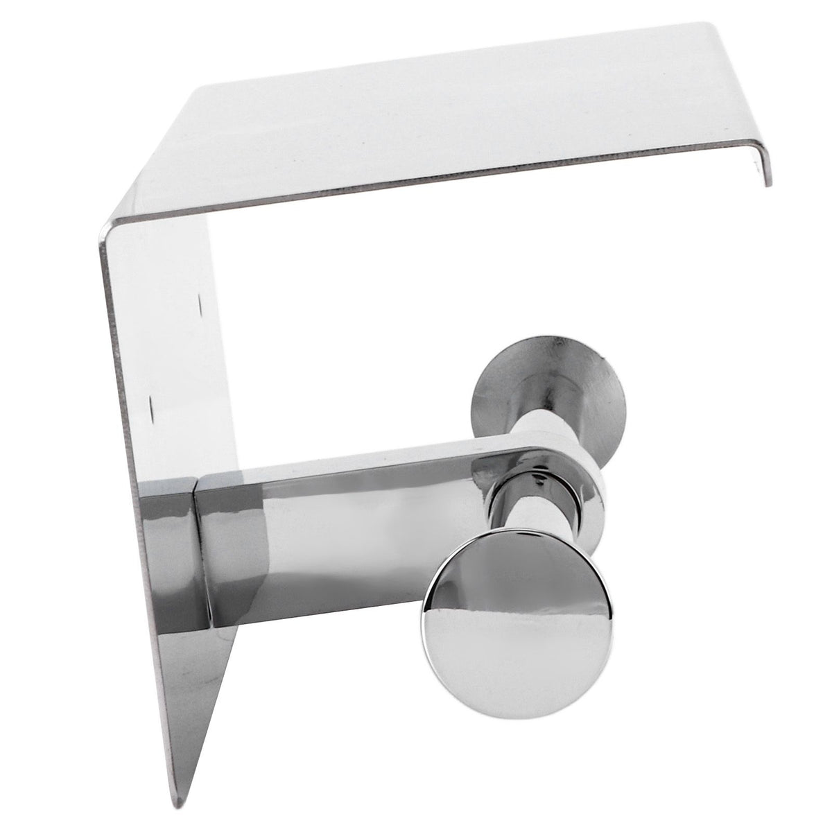 Toilet Paper Holder Dual End Wall Mounted Toilet Roll Holder 304 Stainless Steel for Bathroom Kitchen