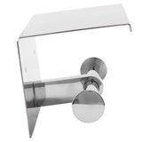 Toilet Paper Holder Dual End Wall Mounted Toilet Roll Holder 304 Stainless Steel for Bathroom Kitchen - 45-Degree Angle