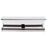 Toilet Paper Holder Dual End Wall Mounted Toilet Roll Holder 304 Stainless Steel for Bathroom Kitchen - Low Angle