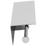 Toilet Paper Holder Dual End Wall Mounted Toilet Roll Holder 304 Stainless Steel for Bathroom Kitchen